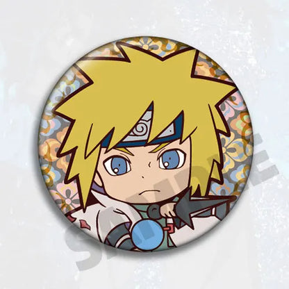 Anime Naruto Badge Pin Brooch Accessories Kakashi Sasuke Itachi Rock Lee Sakura Cosplay Merchandise Collection Gift for Fans