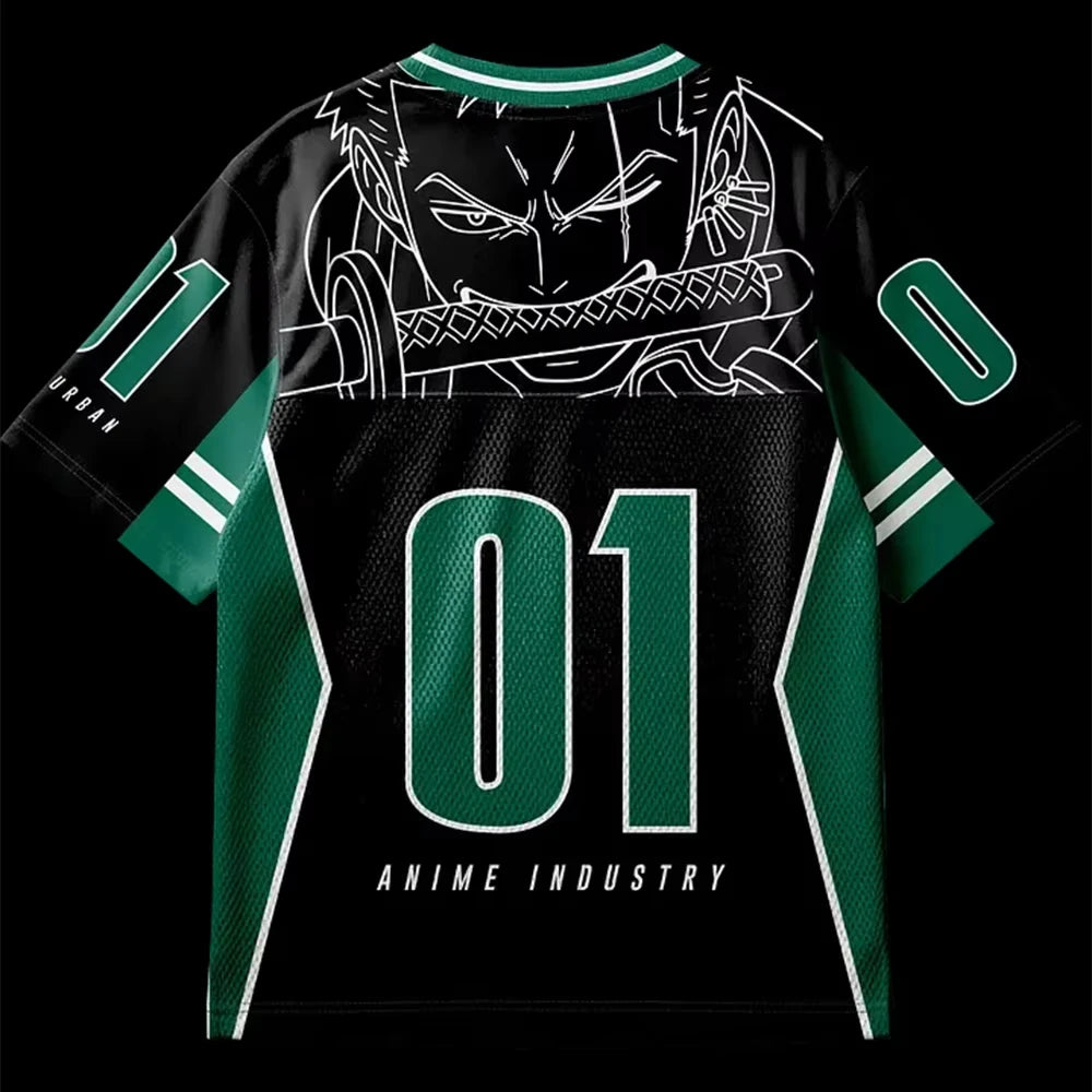 One Piece Zoro Oversized Jersey