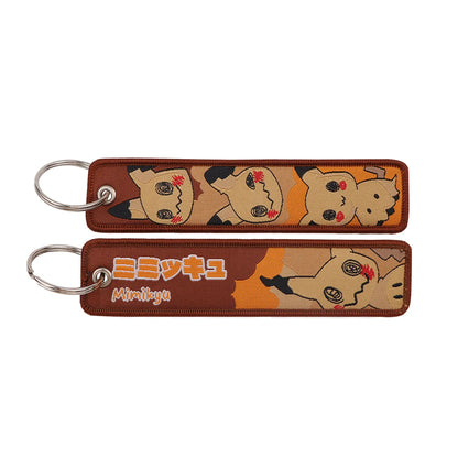 Anime Cute Animals Keyring