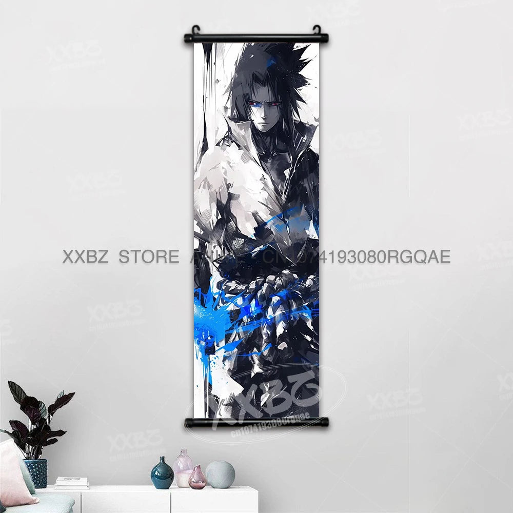 Naruto Hyuga Hinata Canvas Scroll
