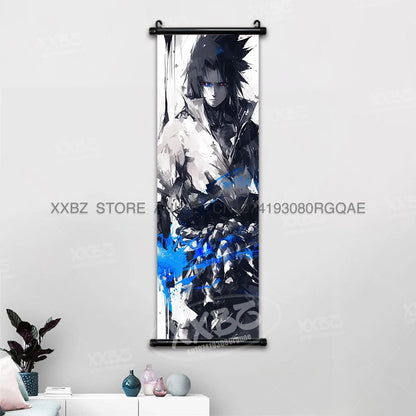 Naruto Hyuga Hinata Canvas Scroll