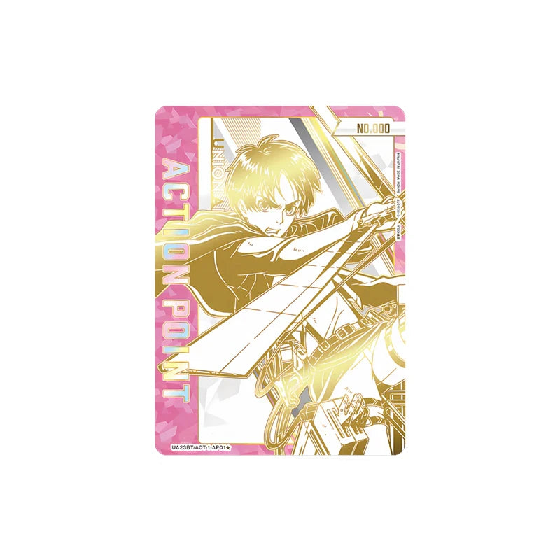 BANDAI Union Arena Attack on Titan UA23BT Booster Japanese Anime TCG Collection Card