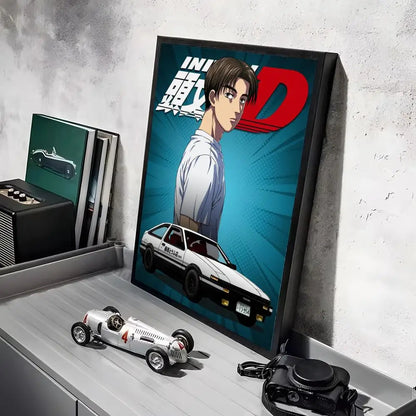 Initial D Car Wall Art