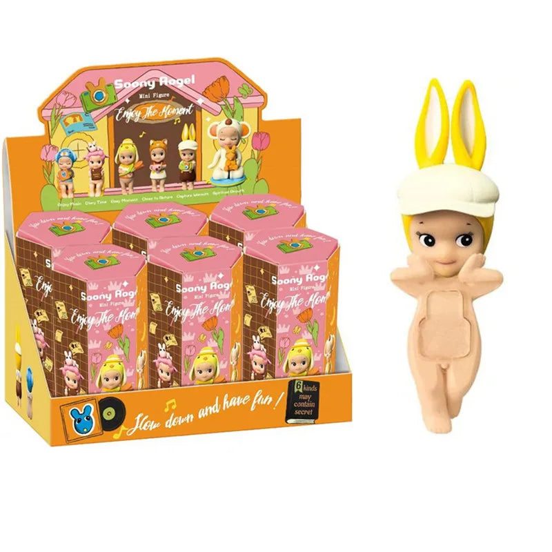 Cute Angel "Enjoy the Moment" Series Mini Doll Blind Box - Cute Doll Desktop Ornament Model Collectible Car Decoration Doll