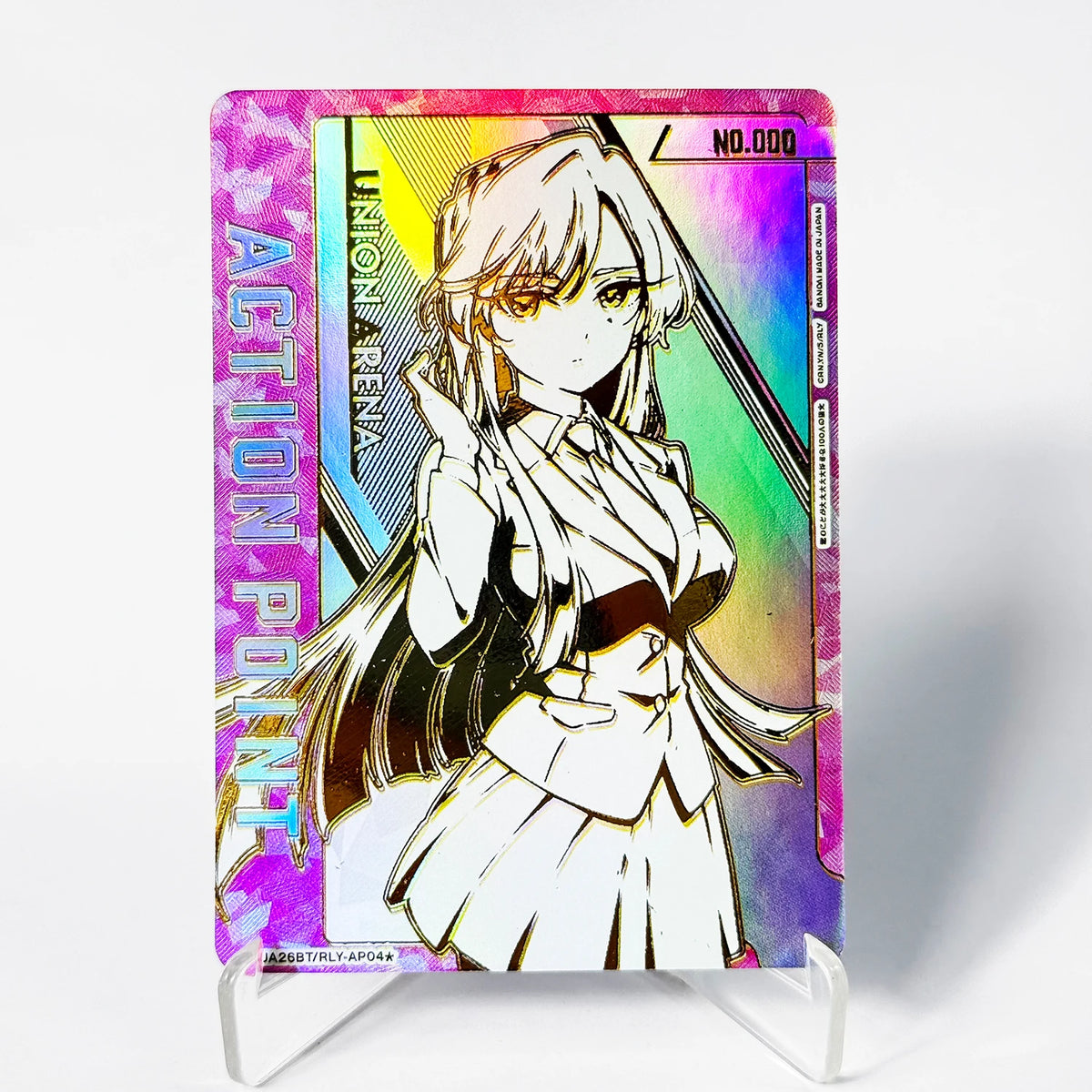 UNION ARENA AP Rarity Card Attack on Titan The 100 Girlfriends Who Really Love You TCG Anime Collection Quality Foil Proxy Cards