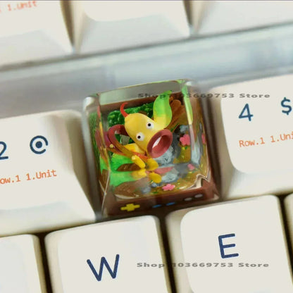 Pokemon Gengar Resin Keycaps