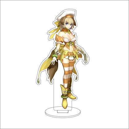 16CM Anime Fate/stay night Altria Pendragon Rin Tohsaka Illyasviel von Einzbern Cos Acrylic Figure Stand Ornaments Gifts