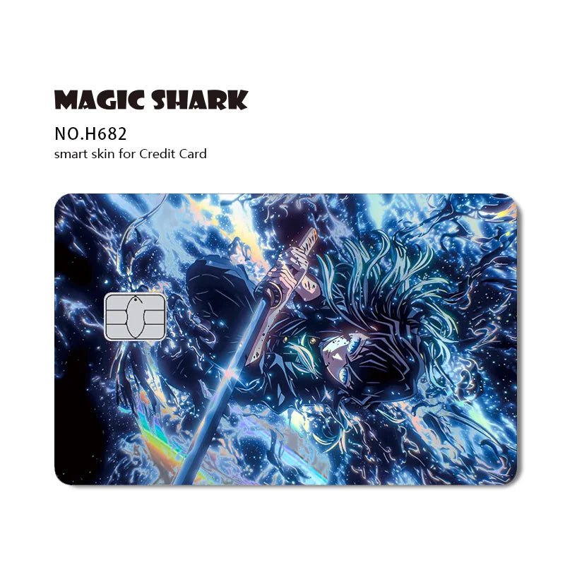 Demon Slayer Shinny Holographic Card Skin