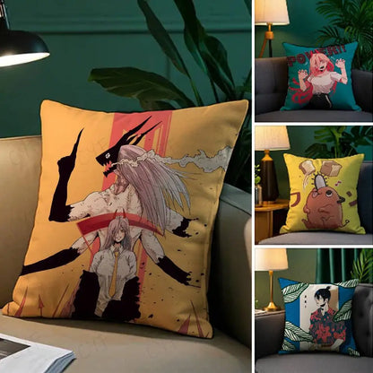 Chainsaw Man Pochita Pillow Case