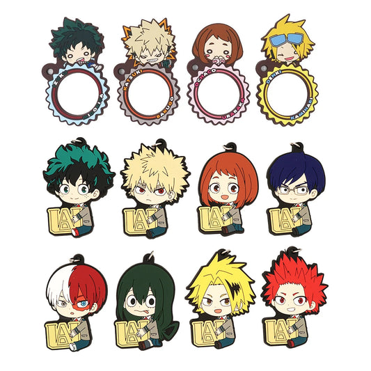 My Hero Academia Deku Rubber Keychain
