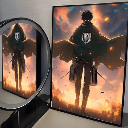 Diamond Painting Attack On Titan Levi Ackerman Diamond Mosaic Handmade Art Exquisite Creative Gift Home Decoration