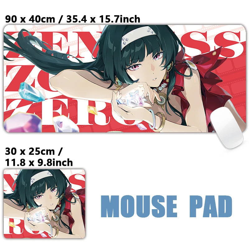 ZZZ Gaming Hoshimi Miyabi Ye Shunguang Remielle Sigrid Mouse Pad