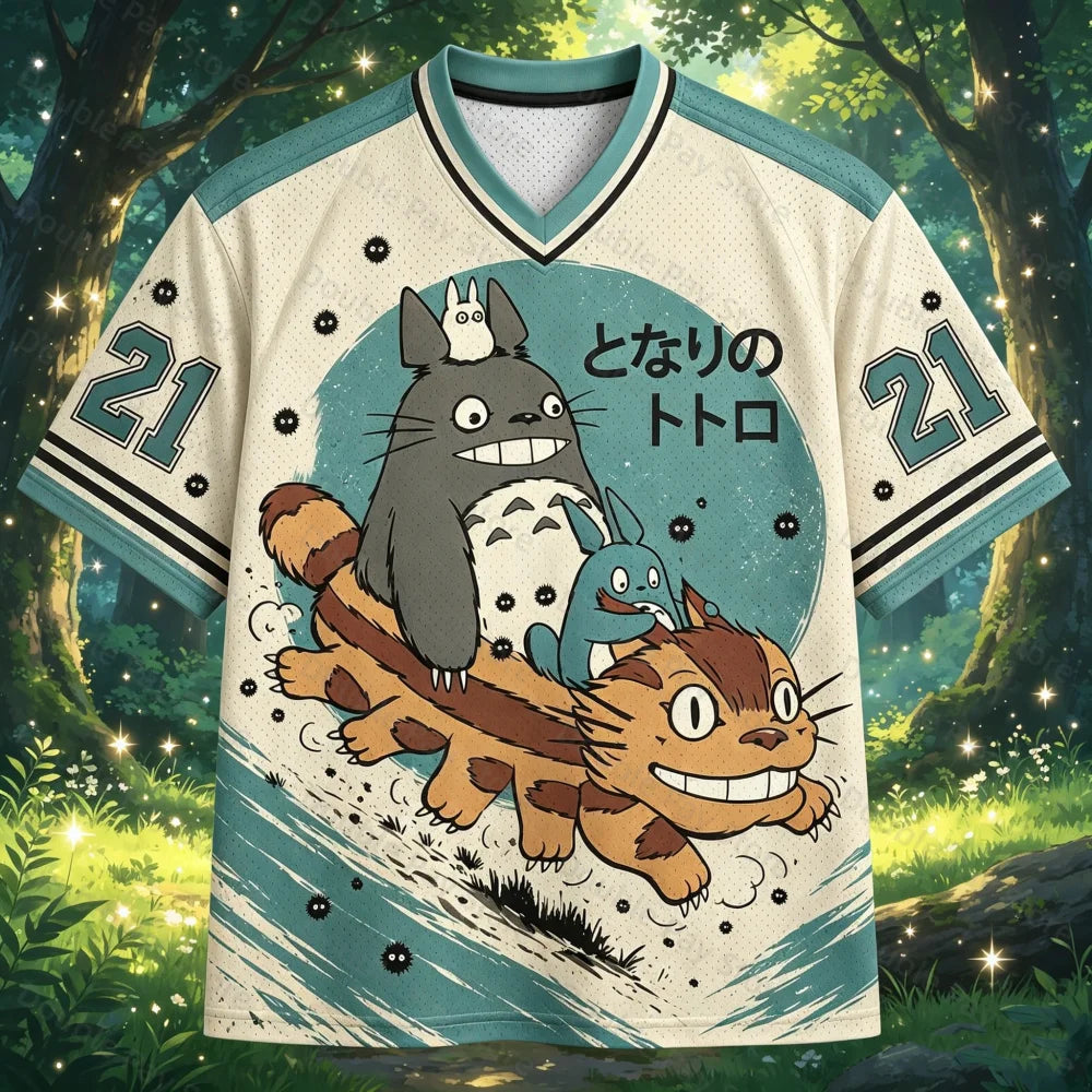 My Neighbor Totoro V-Neck Jersey