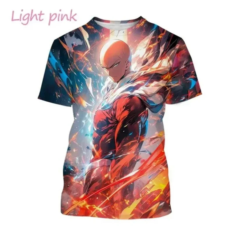 One Punch Man Saitama Oversized Tee