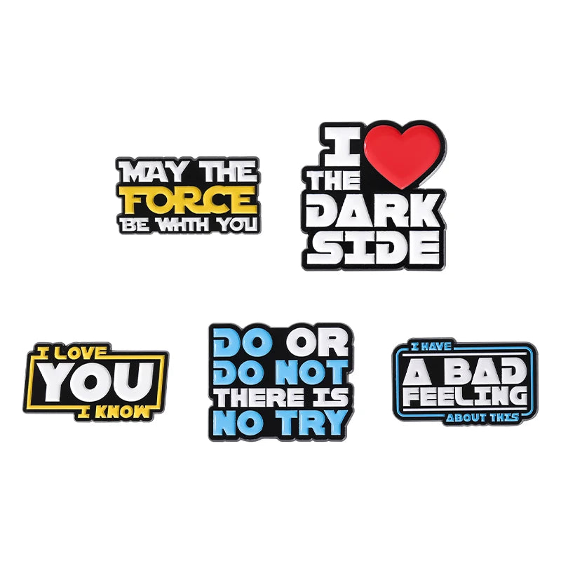 Food Wars May The Fork Be With You Enamel Pin