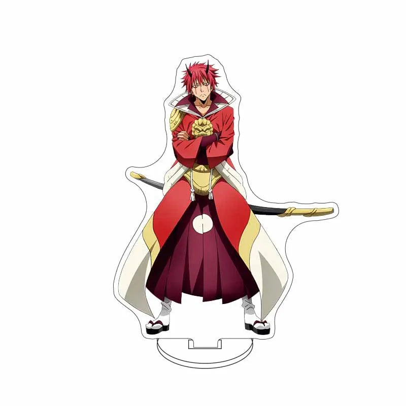 Anime Rimuru Tempest Shuna Shion Acrylic Stand Figure Doll