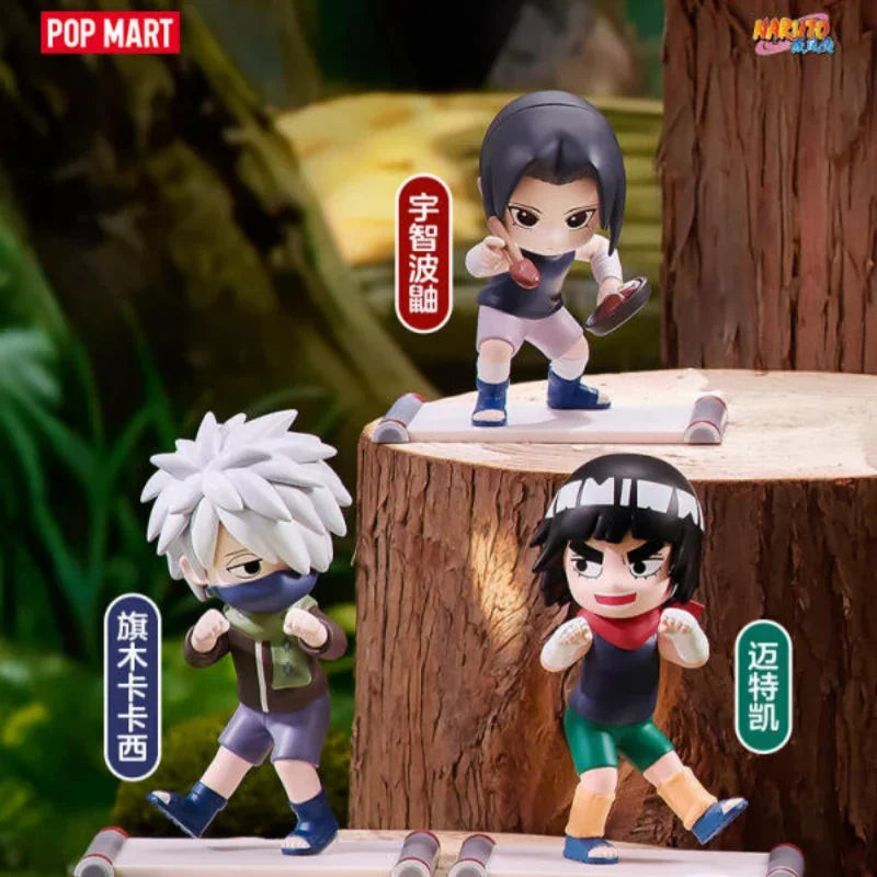 POPMART Naruto Shippuden Childhood Series Blind Box Toys Mystery Box Mistery Caixa Action Figure Genuine Original Surprise Box