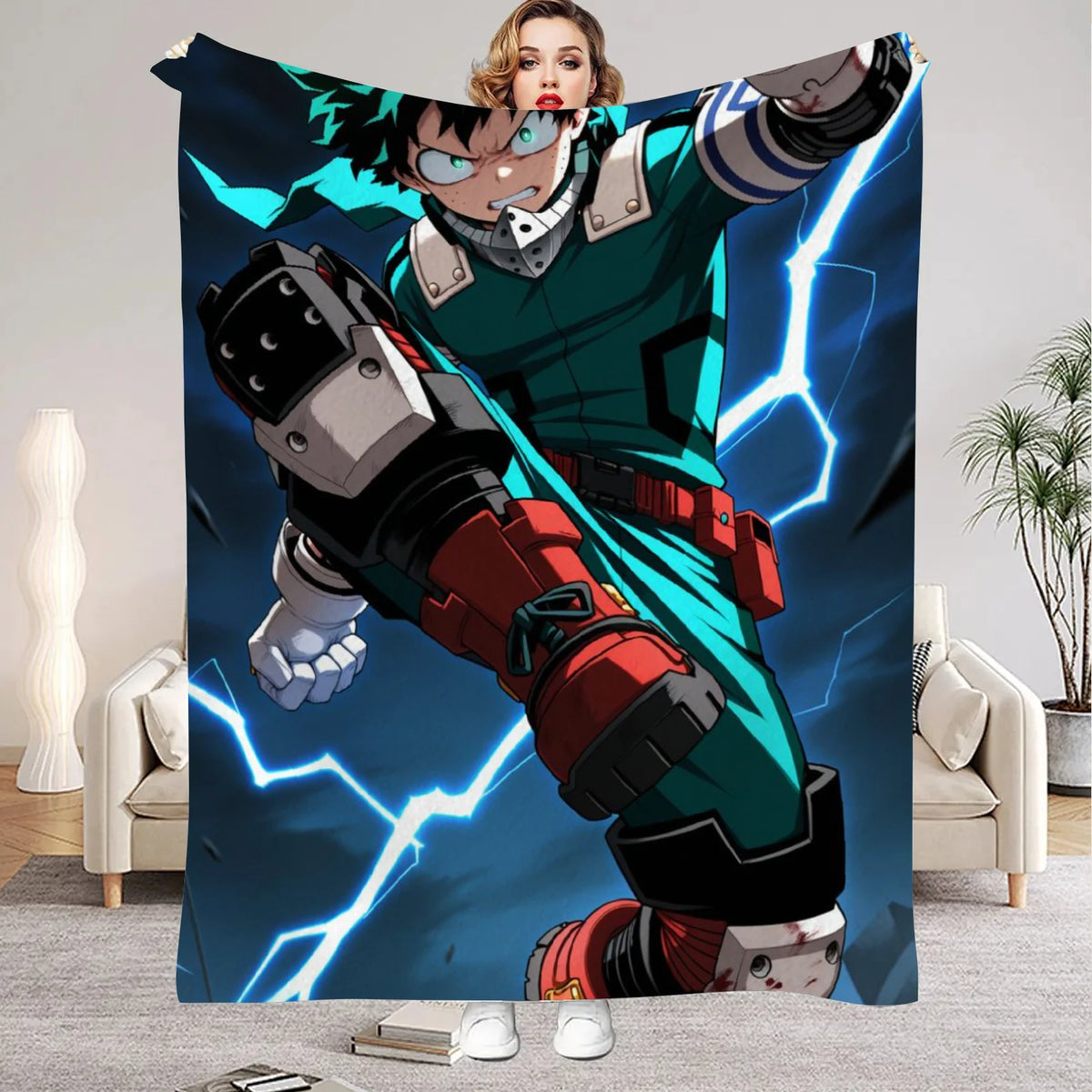 My Hero Academia Flannel Blanket