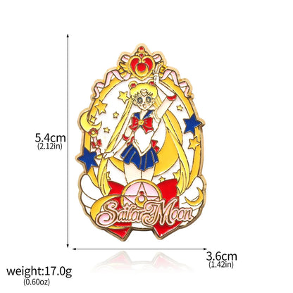 Sailor Moon Tsukino Usagi Enamel Keychain
