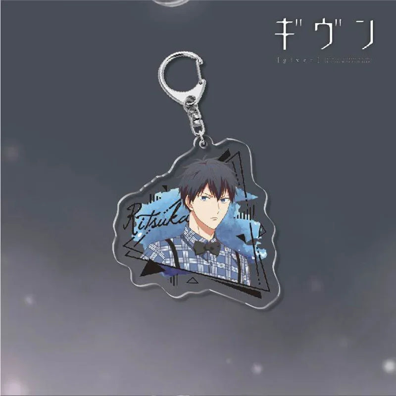 Manga Anime Keychain Cartoon Print Yaoi BL Given Acrylic Characters Key Chain Harajuku Keyring Car Pendant Key Ring Gifts 2025