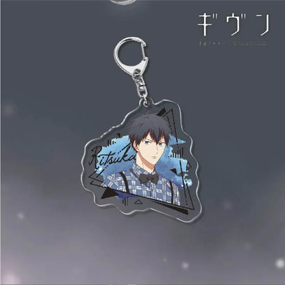 Manga Anime Keychain Cartoon Print Yaoi BL Given Acrylic Characters Key Chain Harajuku Keyring Car Pendant Key Ring Gifts 2025