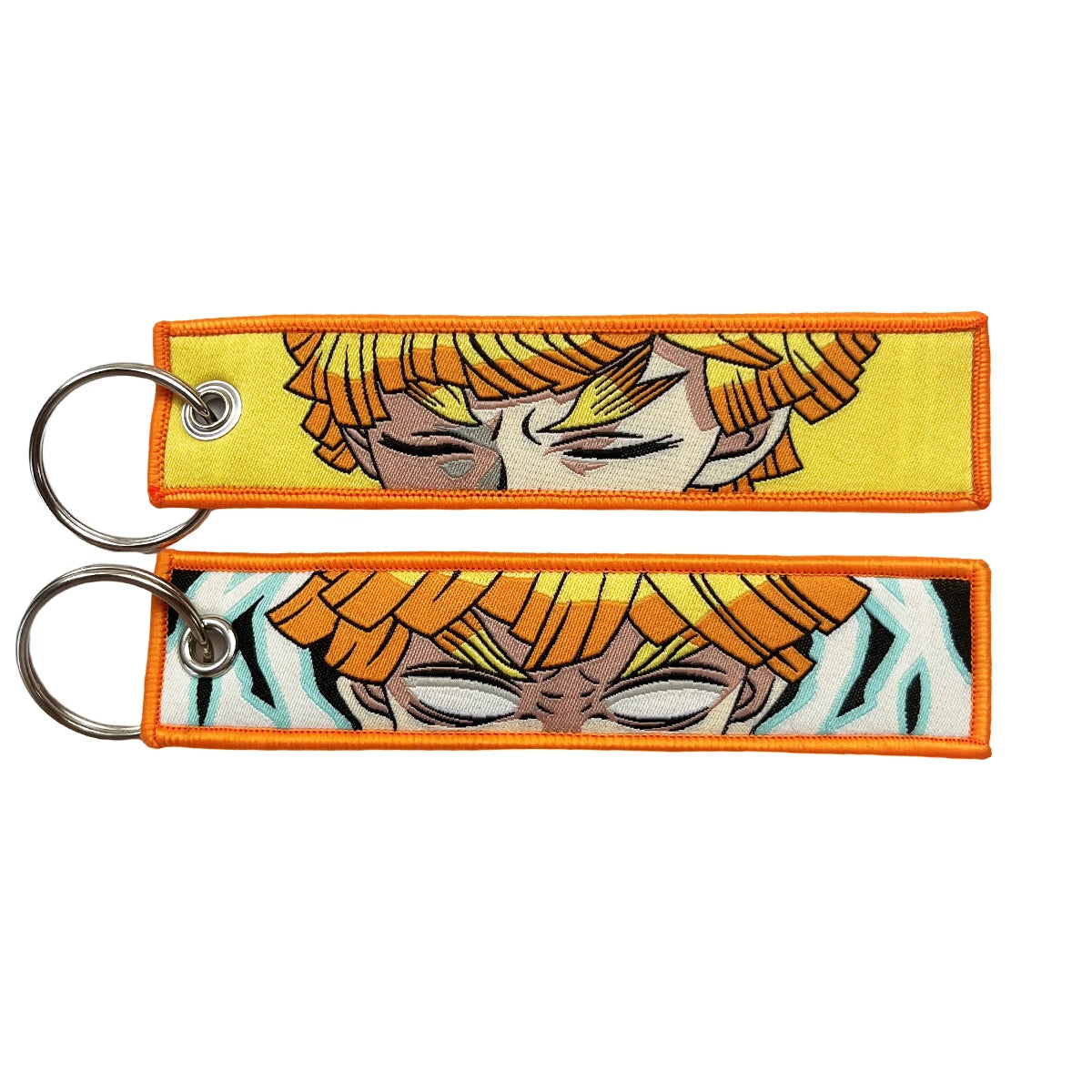 Anime Lock Embroidery Keychain