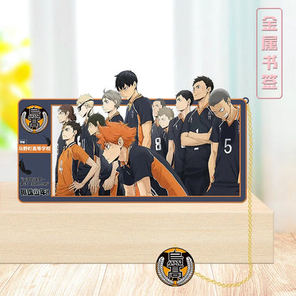 Haikyu!! Volleyball Metal Bookmark