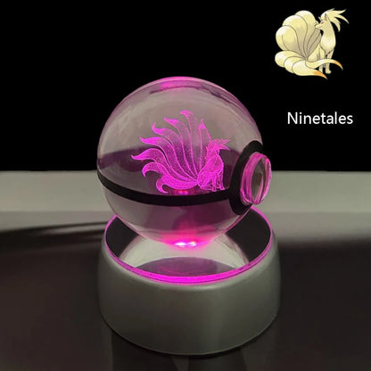 Pokemon Pikachu LED Crystal Ball