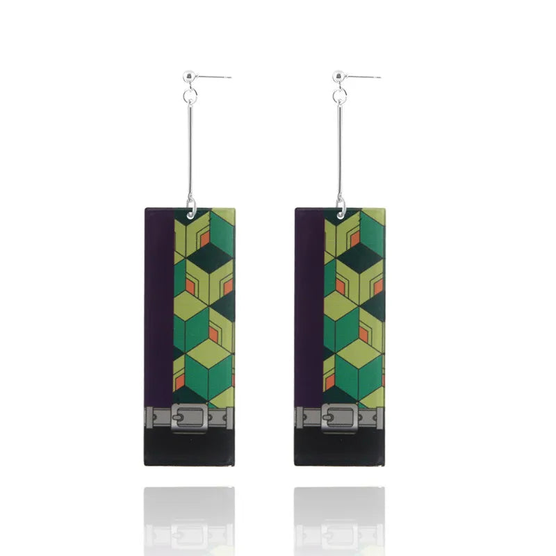 Demon Slayer Tanjiro Earrings