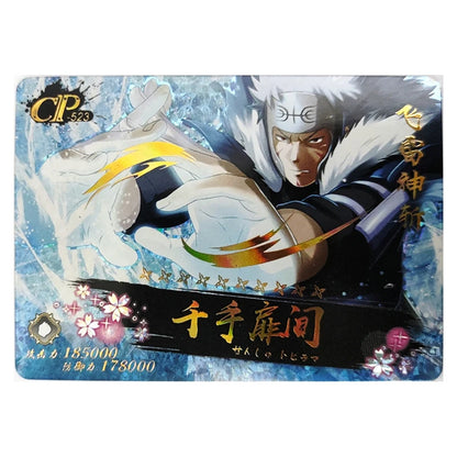 Anime NARUTO Rare Itachi Hoshigaki Kisame Nagato Sarutobi Asuma Kakuzu Sasuke Kakashi Game CP Collectible Card Birthday Toy Gift