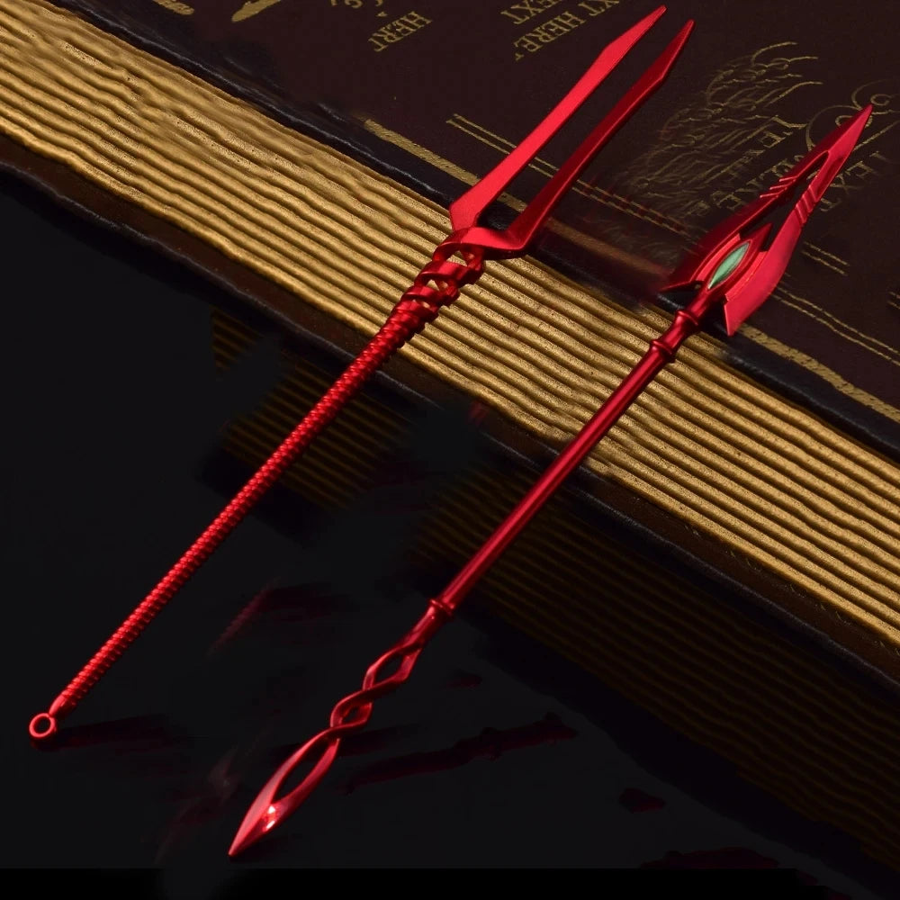 22cm|30cm Spear of Longinus EVA Japanese Anime Peripherals All Metal Spear Models Cosplay Craft 1:6 Equipment Home Ornaments
