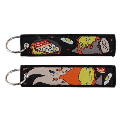 Anime Movie White Dragon Keychain