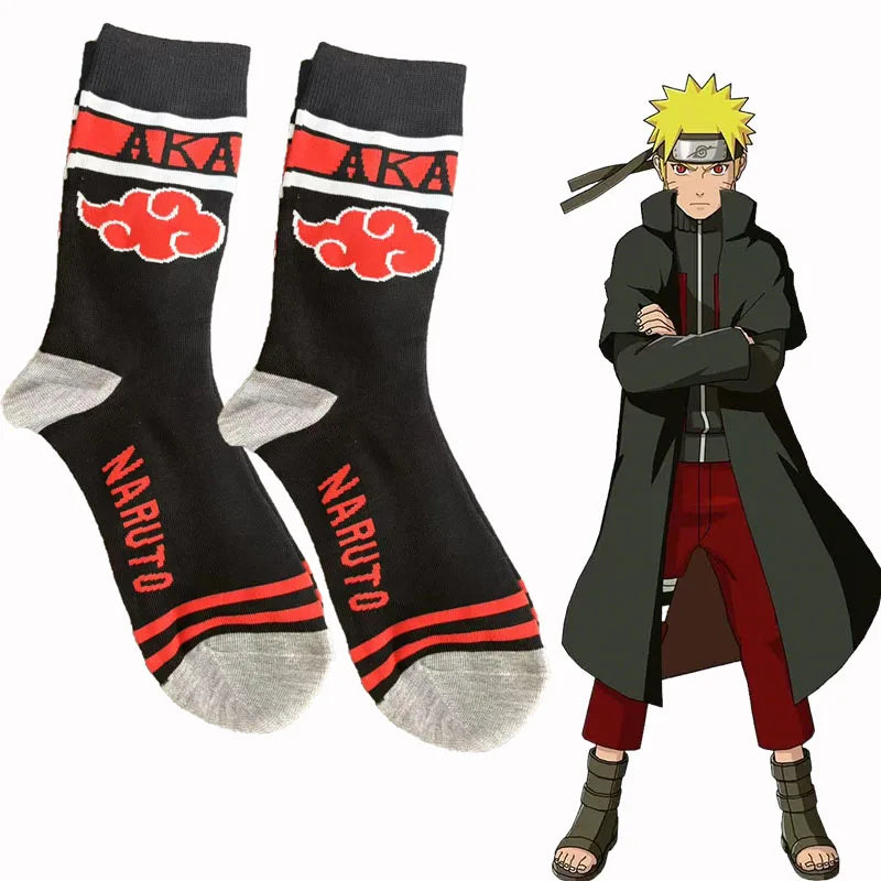 Naruto Anime Knitted Socks