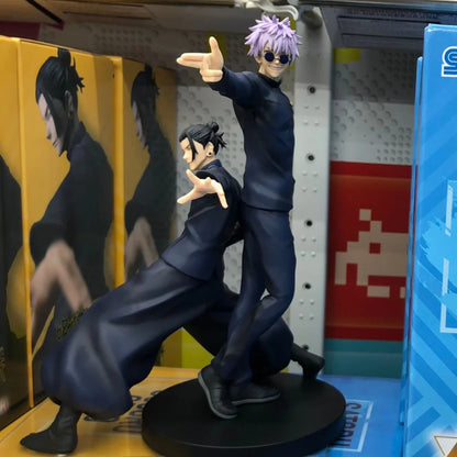 2 kinds 17cm Japanese Anime Jujutsu Kaisen Figure Gojo Satoru Action Figure PVC Model Toys Collectible Statue Standing Kids Gift