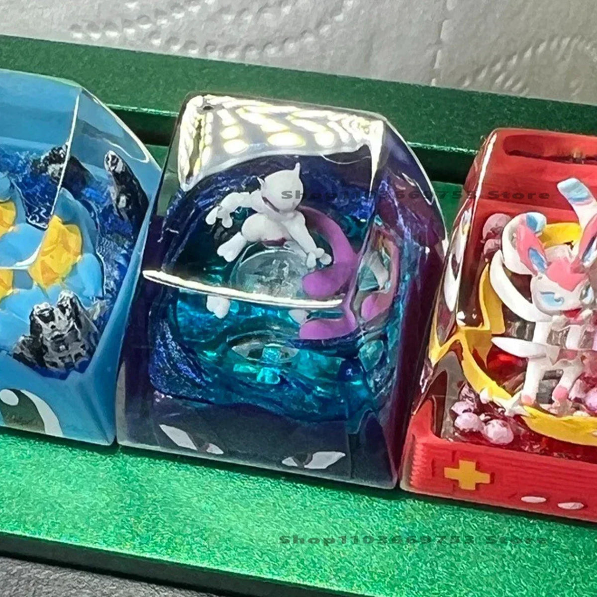 Pokemon Gengar Resin Keycaps