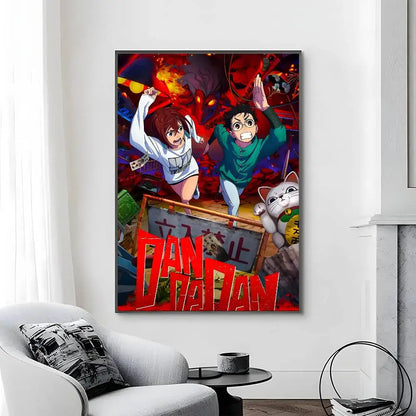 Dandadan Sixth Canvas Poster