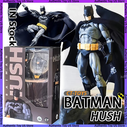 2025 NEW CT Toys Batman Figure Batman Mafex 126 Action Figure DC Justice League Hush Figurine The Dark Knight Collection Toy