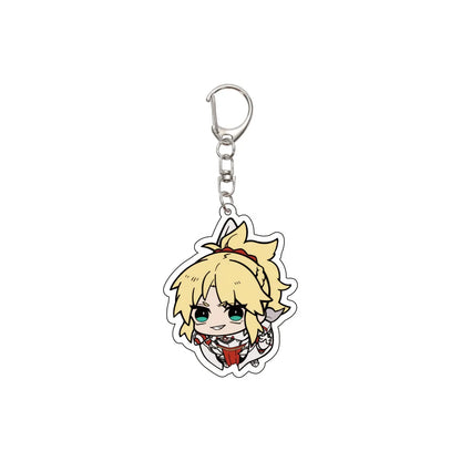 55MM Anime Fate/Grand Order Keychain Fujimaru Ritsuka Mash Kyrielight Astolfo Key Chain Acrylic Model Plate Christmas Gifts