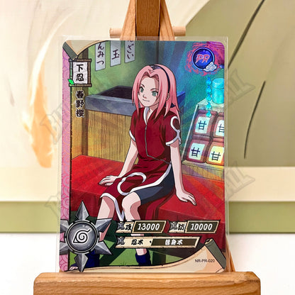 Kayou Naruto PR Full Set No 1-38 Uchiha Sasuke Uzumaki Naruto Sakura Haruno Kakashi Rare Anime Collectible Trading Cards Toy Gif