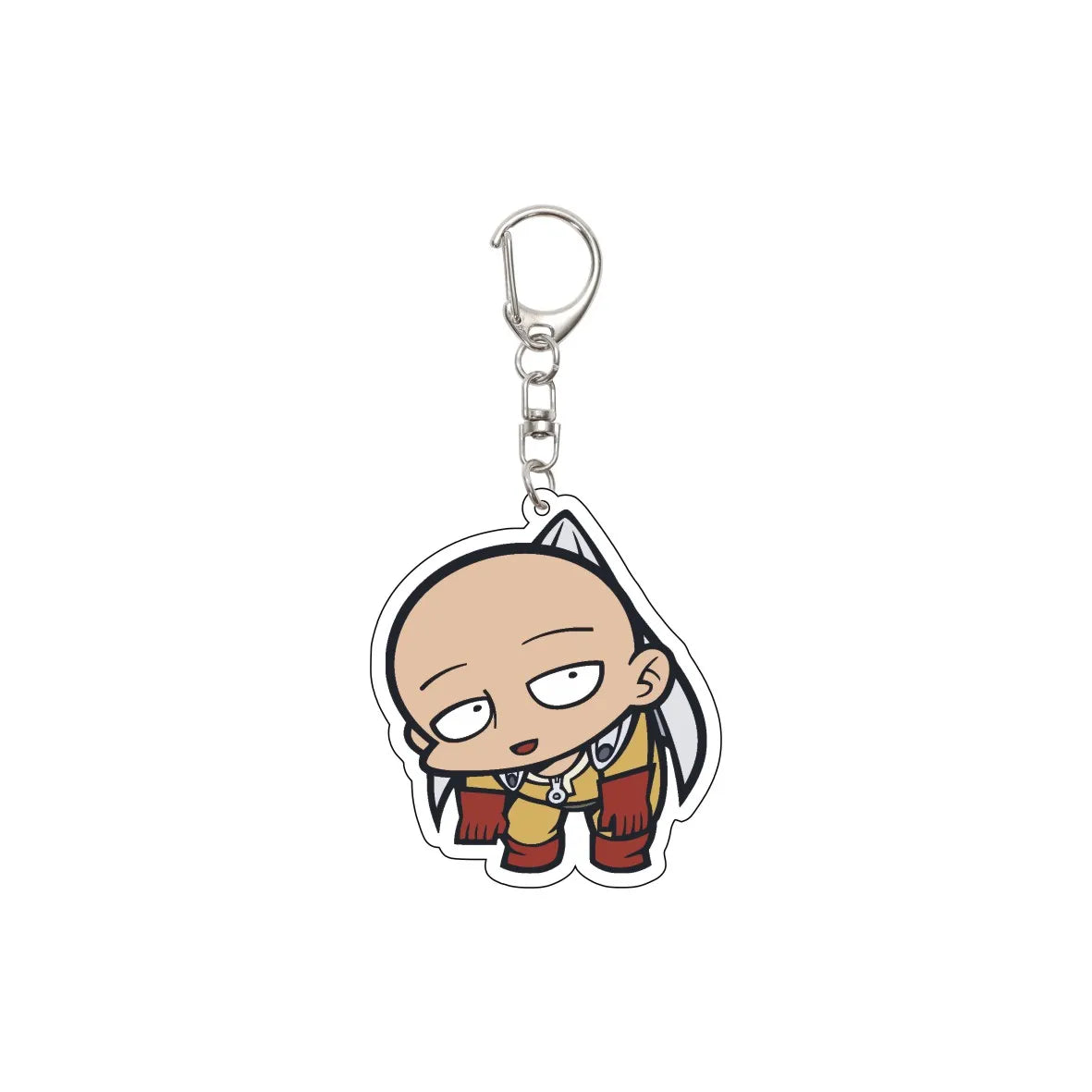 One Punch Man Saitama Keychain