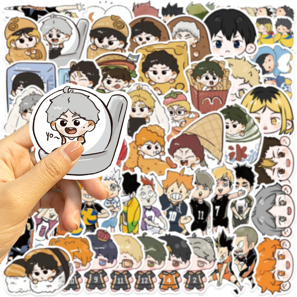 Haikyuu Hinata Graffiti Stickers