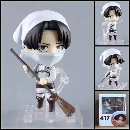 Good Smile Attack On Titan Eren Yeager 375 Interchangeable Face Movable Action Figure Collectible Figurine Decoration