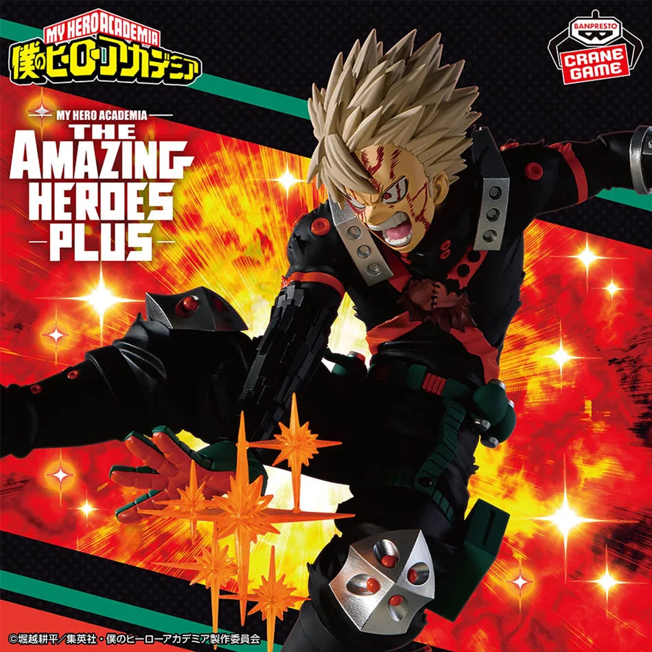 18cm/7.09in Hot Anime My Hero Academia Hero Figures deku Bakugou Katsuki Action Figural PVC Toys Desktop Statue Collection Gifts
