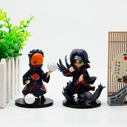 Bandai Naruto Shippuden Akatsuki Arc Series Trendy Blind Box Random Toys Mystery Box Guess Action Figure Surprise Gifts