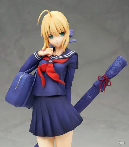 Fate/Stay Night Master Altria 1/7 Caster Plain Clothes Nero Claudius Saber Jinku no Anime PVC Action Figure Toy Game Model Doll