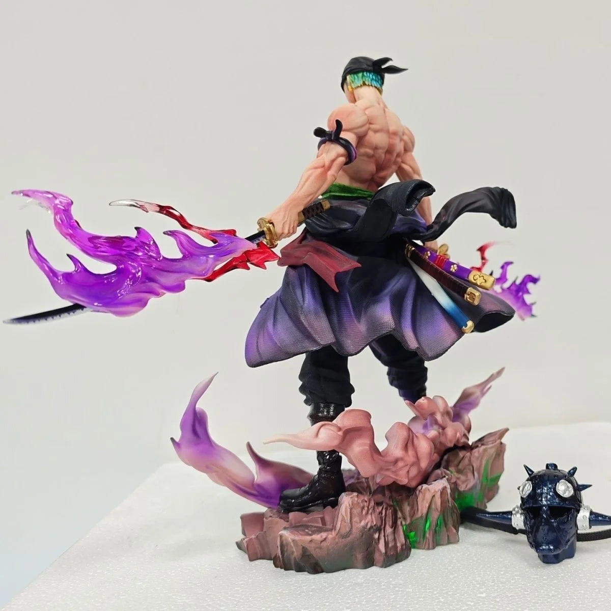 28cm/11in Anime ONE PIECE Figure Roronoa Zoro Action Figures Pvc Collection Model Toys for Gifts