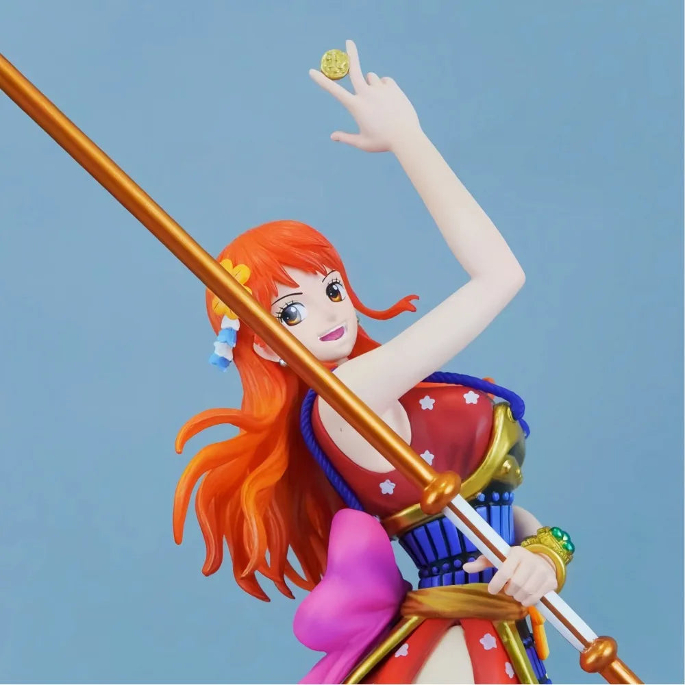 30cm/11.81in Anime ONE PIECE Figure Nami Action Figures Pvc Statue Desktop Ornamen Collection Model Toys Gifts