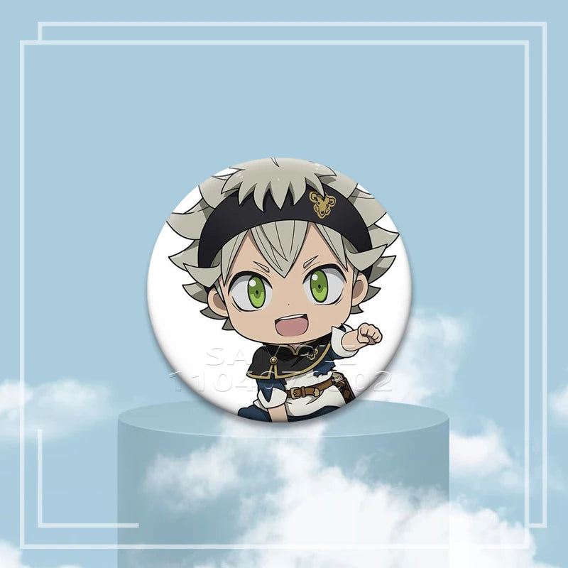 Black Clover Characters Pin