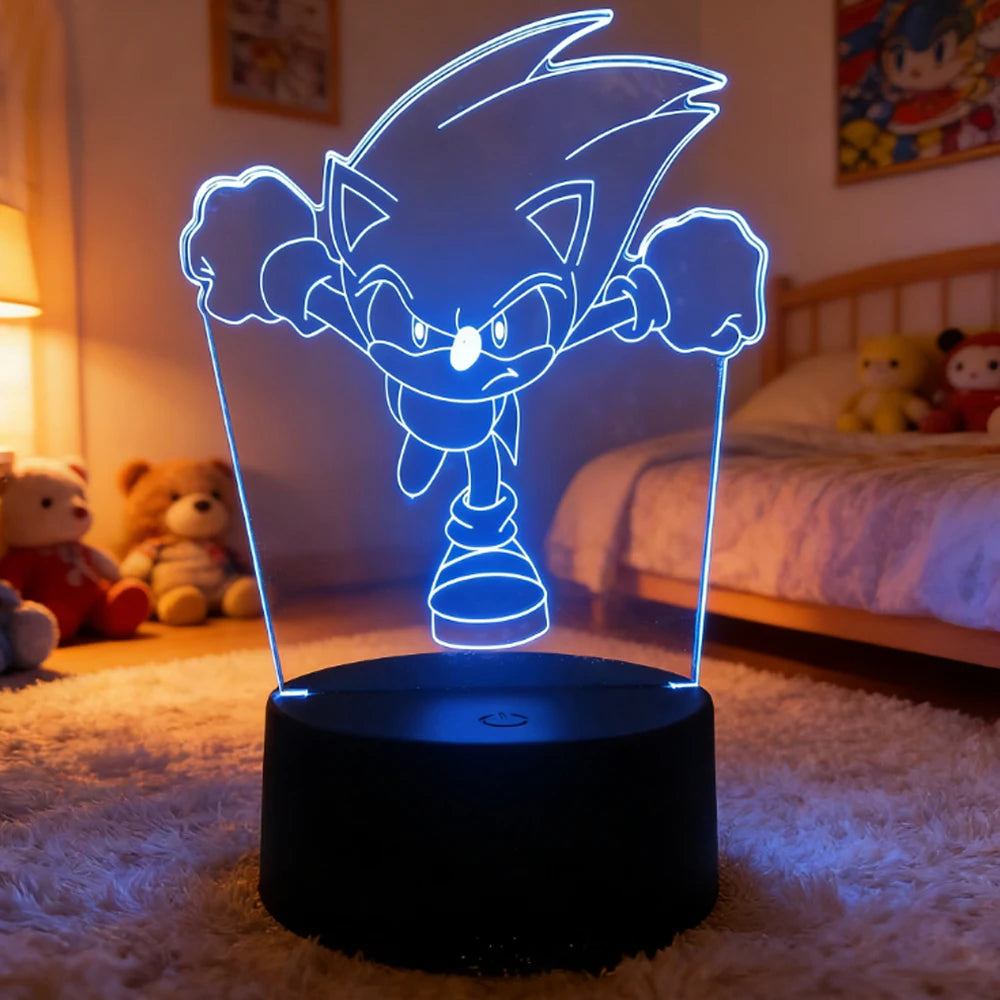 Sonic The Hedgehog LED Lamp