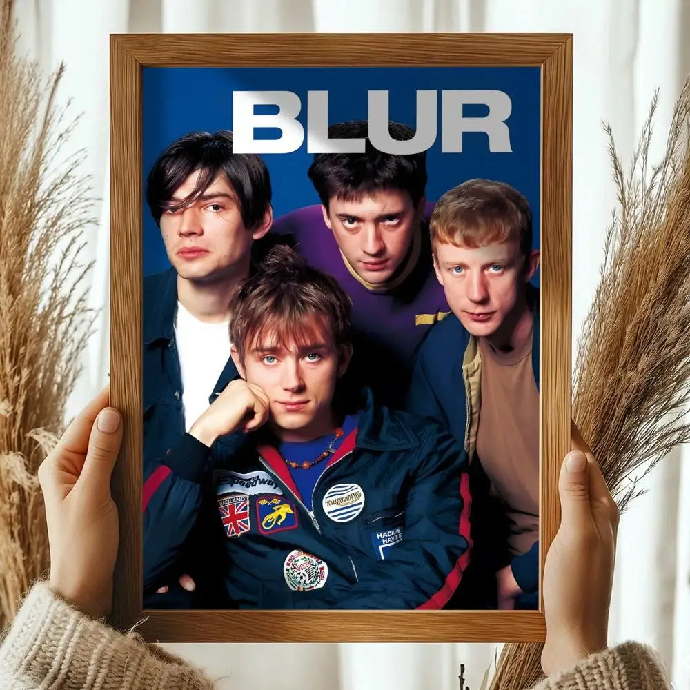 B-Blur Band Poster